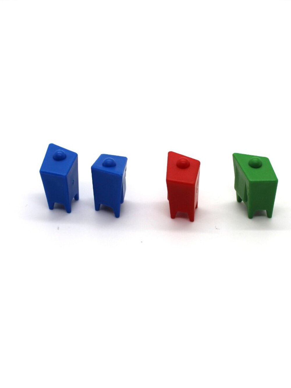 Monopoly Junior Disney Channel 2007 Replacement 4 Televisions Game Pieces